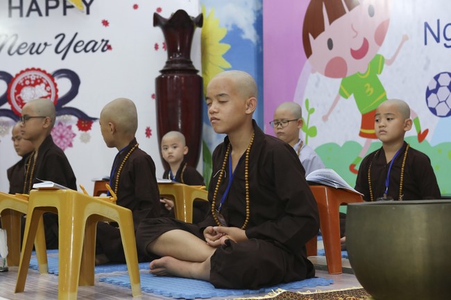 The 2nd Day of Summer Retreat for Children in Dong Cao pagoda